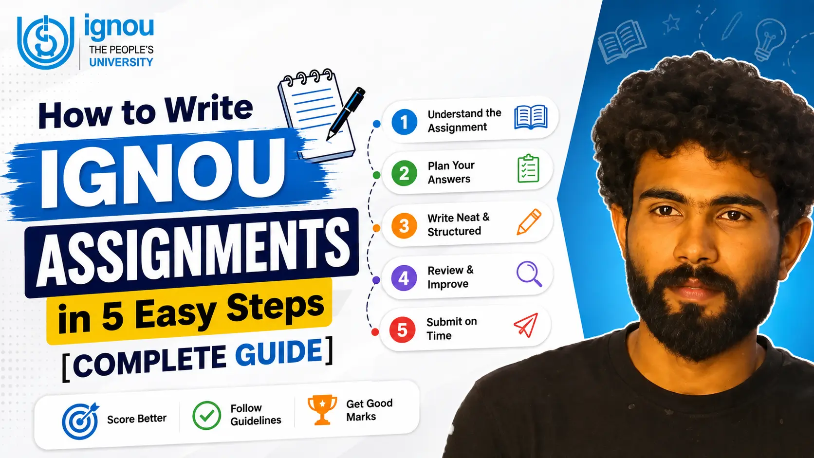 How to Write IGNOU Assignments in 5 Easy Steps [Complete Guide]