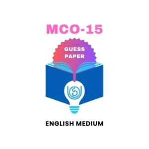 MCO-15 IGNOU Guess Paper English Medium