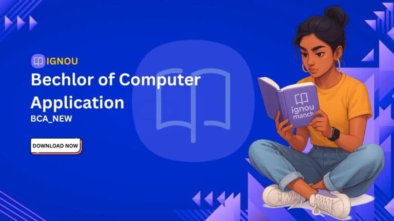 IGNOU Bachelor of Computer Applications BCA NEW Home