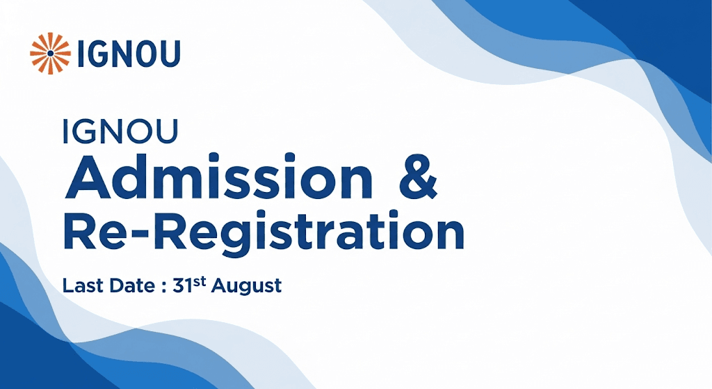 ignou admission and re-registeration