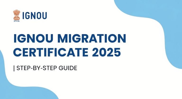ignou migration certificate