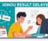 ignou result not showing