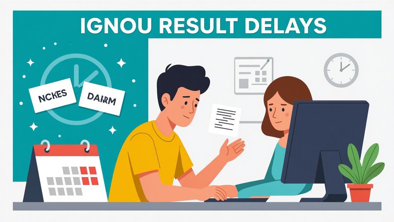 ignou result not showing