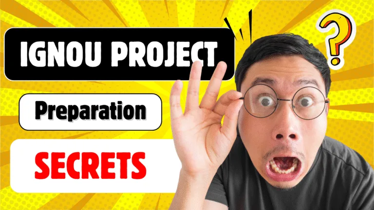 ignou project preparation Download IGNOU Solved Assignment Guess Paper PYQs